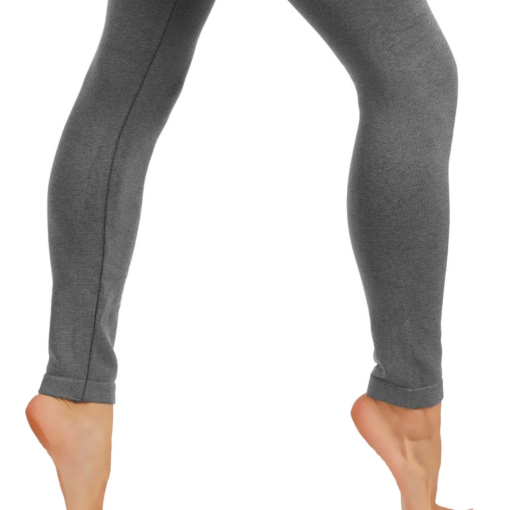Shapewear tummy control french terry leggings 548 - Picture 3 of 4